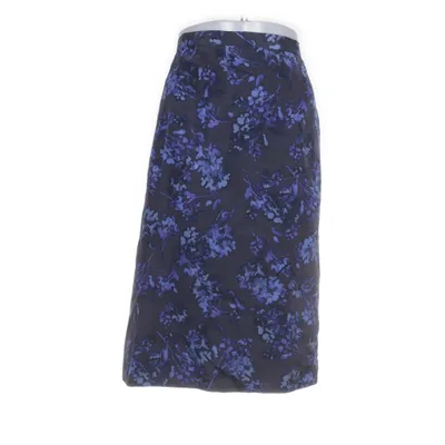 Skirt (Gray, Blue, Black) from Collection by Jackpot Silk, Cotton, Acetate
