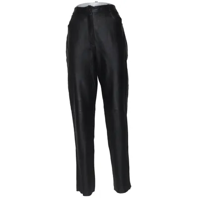 Läderbyxor (Svart) från More Skinn, Polyester