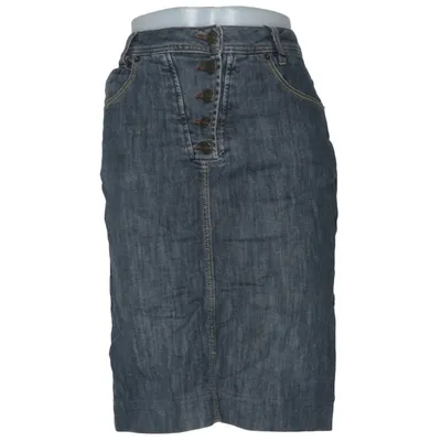 Spijkerrok (Blauw) van Prêt Katoen, Elastaan, Polyester