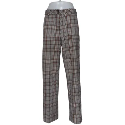 Pantalon de costume (Noir, Blanc, Marron) de Grace & Mila Élasthane, Polyester, Viscose