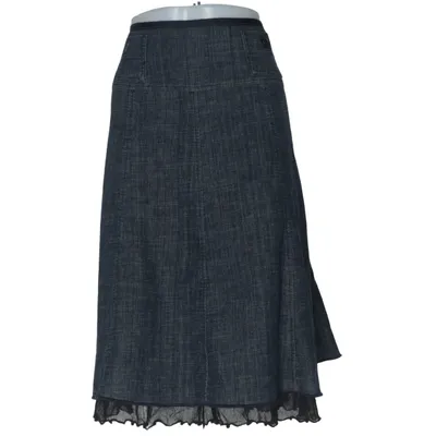 Jeanskjol (Blå) från Prêt à Porter Bomull, Elastan, Polyester