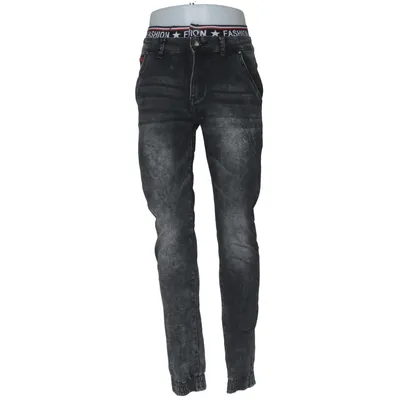 Jean (Gris) de Dromedar Coton, Élasthane, Polyester