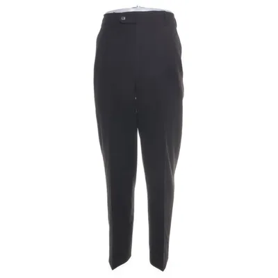Pantalon de costume (Noir) de Stretch Comfort Élasthane, Polyamide, Laine