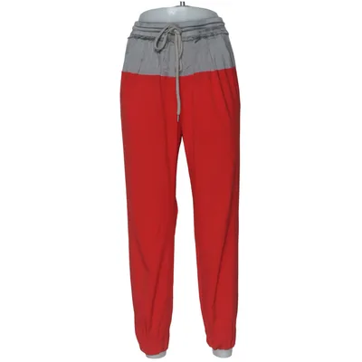 Broek (Rood, Grijs) van Markus Lupfer Elastaan, Polyester, Zijde