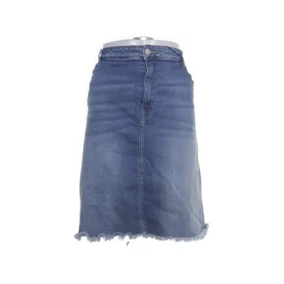 Jeanskjol (Blå) från ONLY Carmakoma Bomull