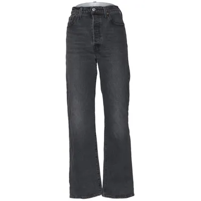 Jeans (Ribcage Straight) fra Levi's Premium Bomuld, Elastan