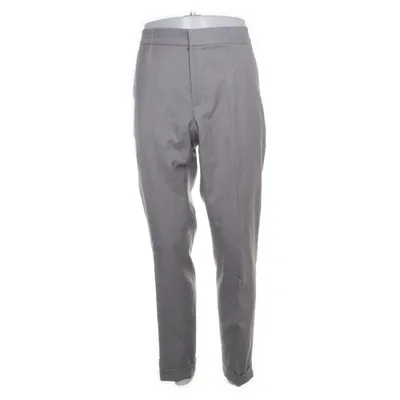 Suit pants (Gray) from H&M Man Polyester, Viscose, Wool