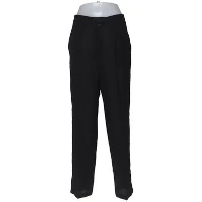 Jakkesætsbukser (Sort) fra Petri Polyester, Uld