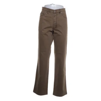 Pantalon patte d'éléphant (Marron) de Cabano Coton, Élasthane