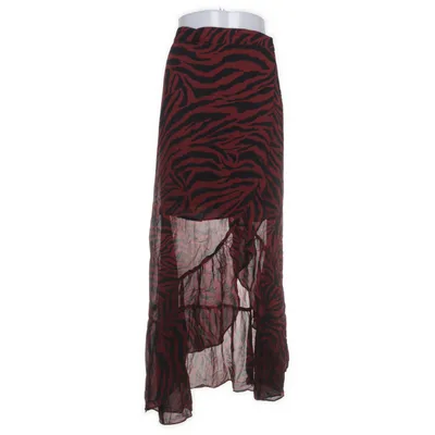 Jupe portefeuille (Rouge, Noir) de Ba&sh Viscose