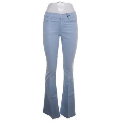 Spijkerbroek (Blauw) van 7 for All Mankind Katoen, Polyester
