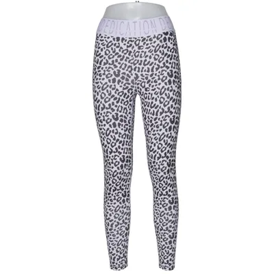 Sports tights (Black, White) from Bubbleroom Sport Elastane, Polyester