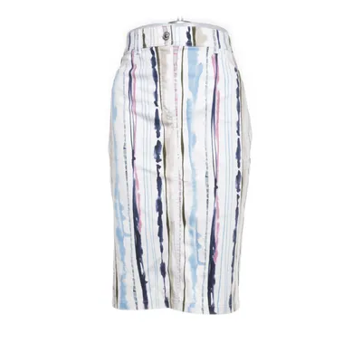 Rok (Wit, Meerkleurig) van Gerry Weber Edition Katoen, Elastaan, Lyocell, Viscose