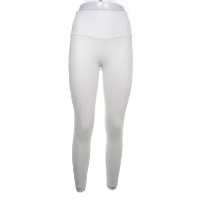 Sportleggings (Weiß) von Lululemon Elasthan, Nylon