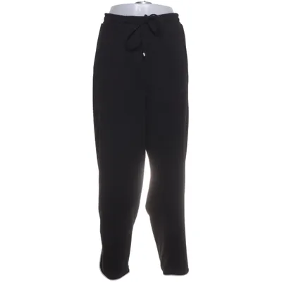 Trainingsbroek (Zwart, Wit) van Sheego Elastaan, Polyester, Viscose