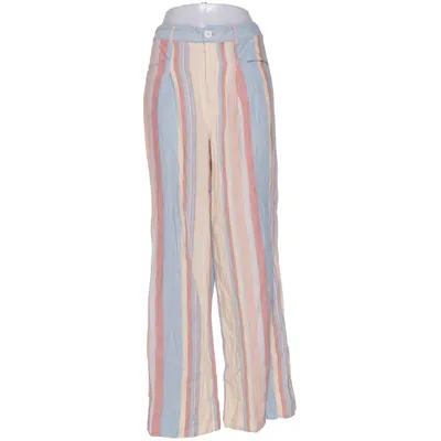 Palazzo broek (Blauw, Beige, Rood) van By Anthropologie Katoen, Linnen