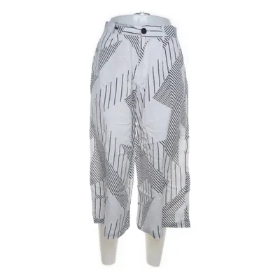 Culottes (White, Black) from Mingel Cotton, Linen, Viscose