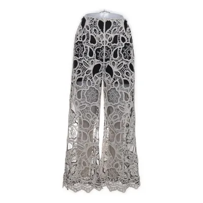 Palazzobyxor (Svart, Vit) från Phi Phi Star Bomull, Polyester