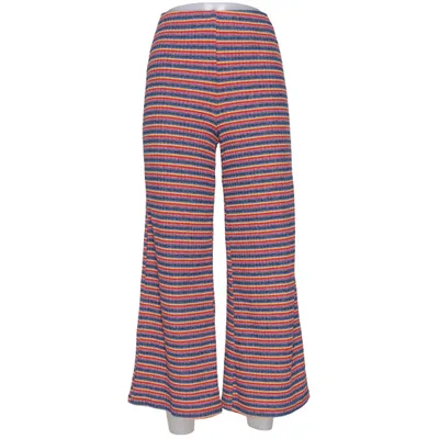 Pants (Blue, Red, Yellow, Multicolored) from Bershka_BSKGIRL Elastane, Polyester, Viscose