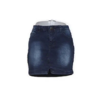 Jupe en jean (Bleu, Noir) de Sublevel Coton, Élasthane