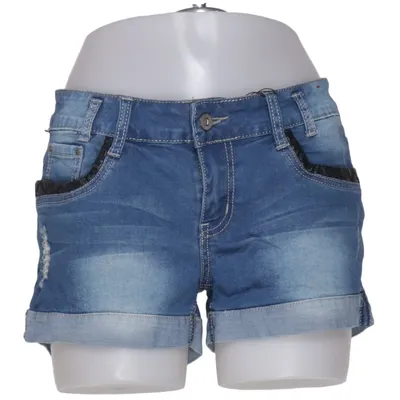 Short en jean (Bleu) de Redseventy Coton, Élasthane