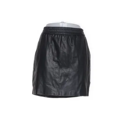 Leather skirt (Black) from Sign Cotton, Elastane, Leather