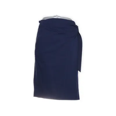 Jupe portefeuille (Bleu) de Piazza Sempione Laine