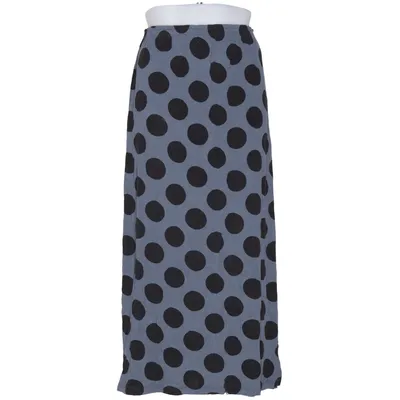 Maxi rok (Blauw, Zwart) van Norhult Viscose