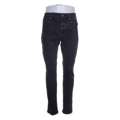 Spijkerbroek (Zwart) van Raw Katoen, Polyester, Leer, Elastaan