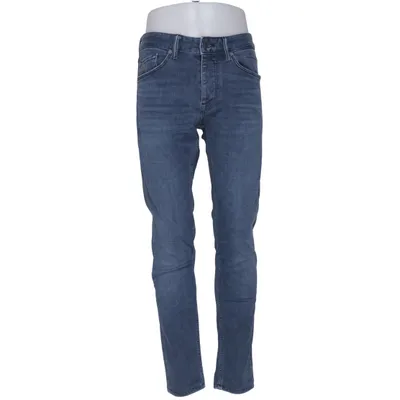 Jeans (Blå) från Cast Iron Bomull, Elastan, Skinn