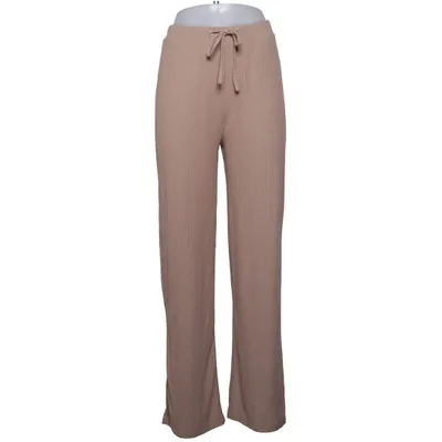 Palazzobyxor (Beige) från Pieces Elastan, Polyester, Viskos