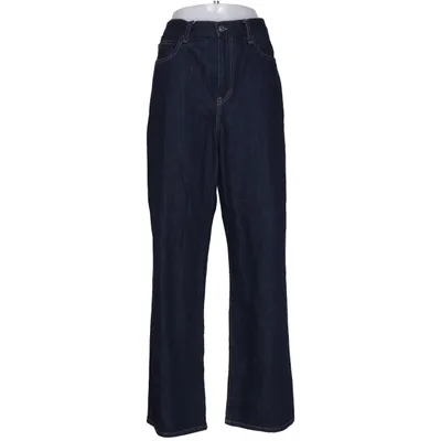 Jeans (Blå) från Uniqlo Bomull, Polyester