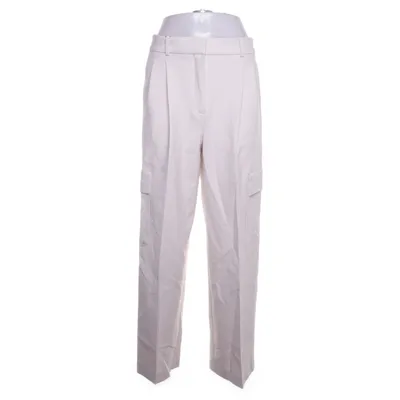 Kostuumbroek (Wit) van Babaton Polyester, Viscose, Katoen, Elastaan