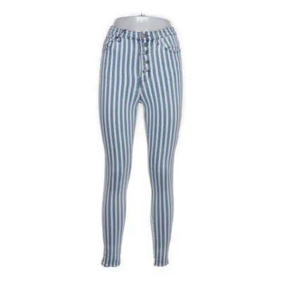 Jeans (Blue, White) from Stradivarius