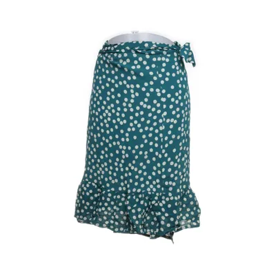 Wikkelrok (Groen, Wit) van Danefae Viscose