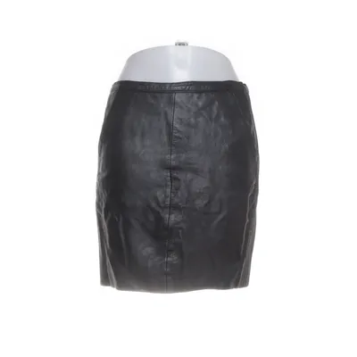 Lædernederdel (Sort) fra VILA Clothes Læder, Polyester