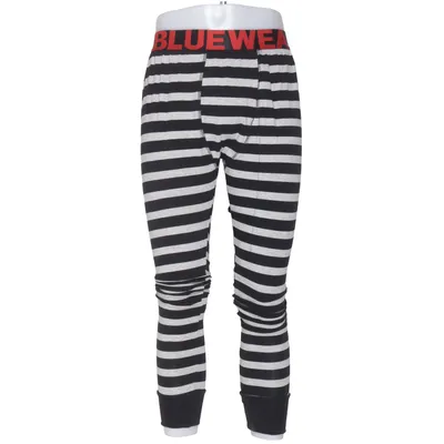 Thermobroek (Zwart, Grijs) van Bluewear Katoen, Elastaan