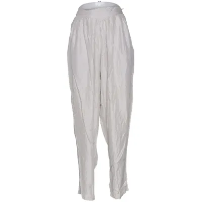 Pantalon patte d'éléphant (Beige) de New Fast Soie