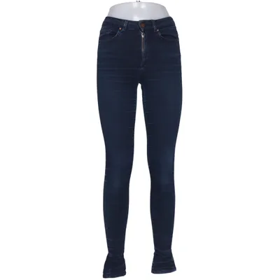 Jeans (Blue) from Never Denim Cotton, Elastane, Polyester