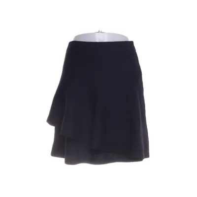 Skirt (Blue) from Zara Basic Collection Viscose, Polyester, Polyamide