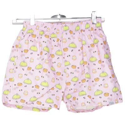 Pajama shorts (Pink, Multicolored) from Svensk Husman Cotton