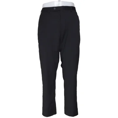 Pantalon de costume (Noir) de Dressmann Élasthane, Polyester, Laine