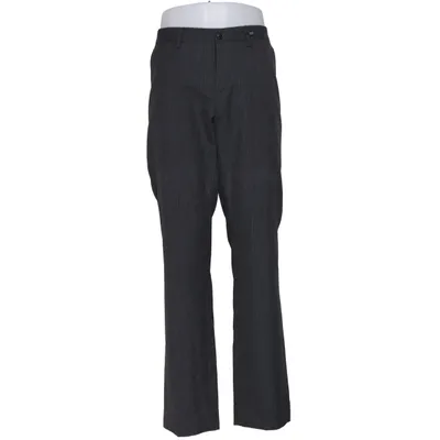 Kostuumbroek (Zwart) van Bertoni Polyester, Wol