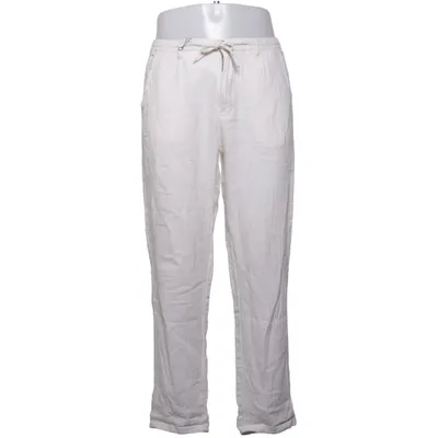 Pants (Beige) from Lindbergh White Cotton, Linen