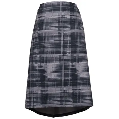Jupe (Gris, Noir, Blanc) de Paola! Élasthane, Polyester