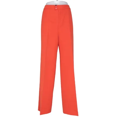 Palazzo broek (Rood) van Martinette Polyester, Wol