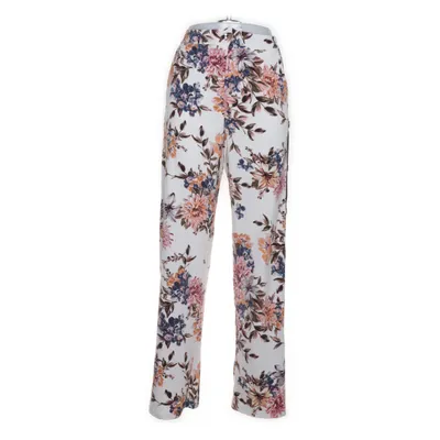 Pants (White, Multicolored) from Maraislise Polyester