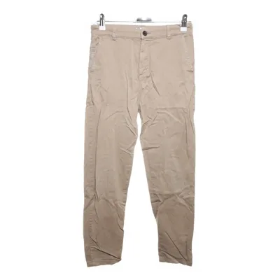 Chinos (Beige) van Zara Katoen, Elastaan