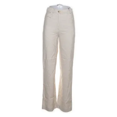 Pantalon patte d'éléphant (Beige) de Another Label Polyester, Viscose