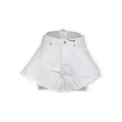 Short en jean (Blanc) de Loavies Coton